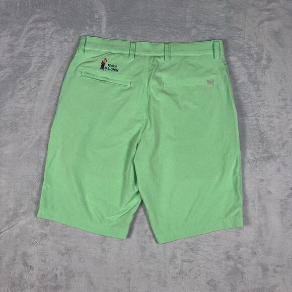 Peter Millar Shackleford Hybrid Golf Shorts Men’s Size 30 Green 124th U.S. Open - Picture 10 of 11